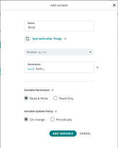 Arduino Cloud Setting