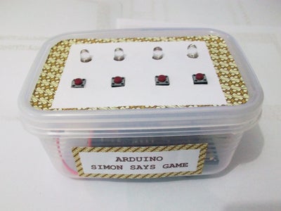 Arduino - Simple Simon Says Game : 8 Steps (with Pictures) - Instructables