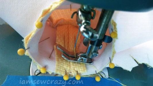 Sew the Cylinders Into the Top Panel
