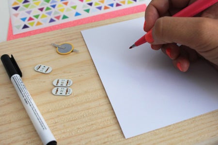 Creating Two Simple Characters Design  With an Integrated Soft Circuit.