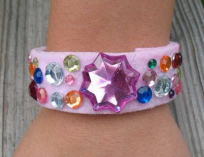 Cardboard Tube Princess Bracelet