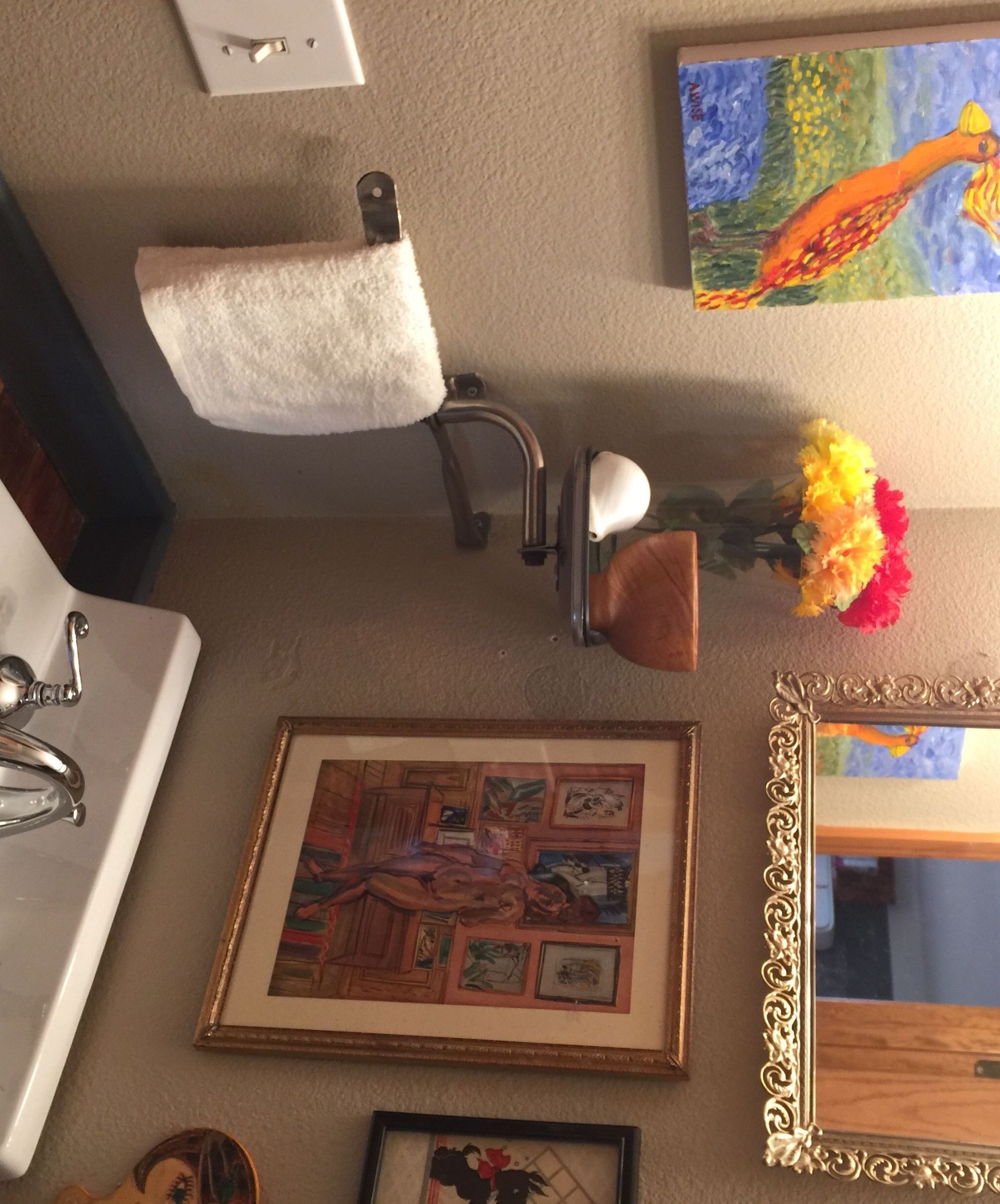 Reclaimed Renovation - DIY Powder Room Update for Under $100