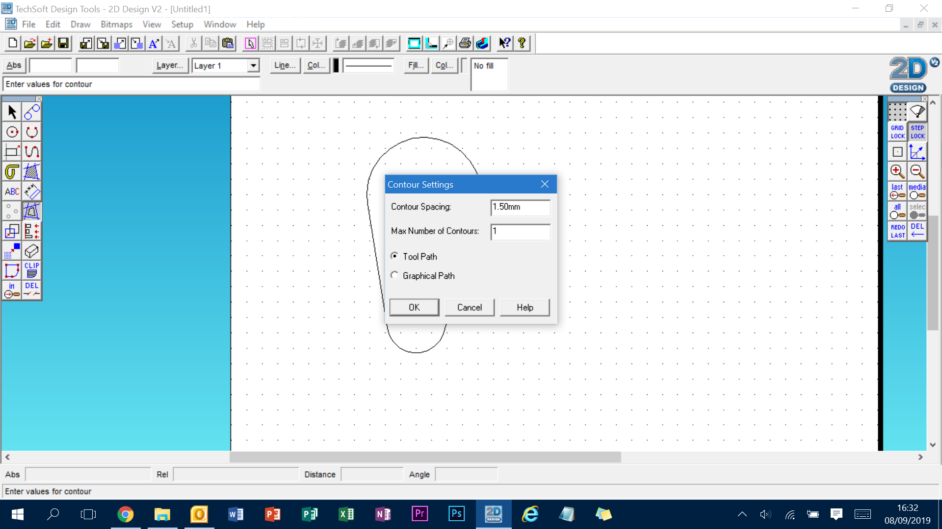 How to Add Contours to a Shape on 2D Design : 3 Steps - Instructables