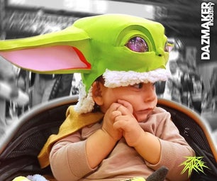 Grogu Green Hat - for Babies or Toddlers