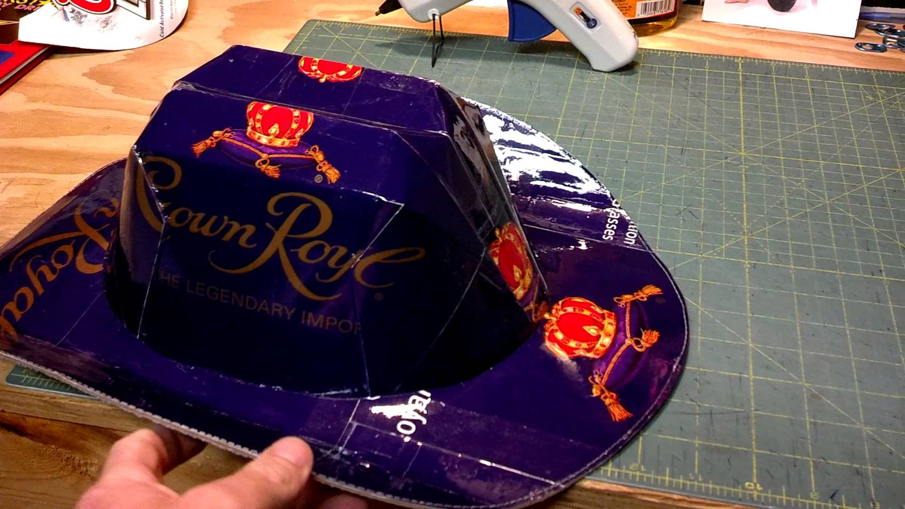 How to Make an Amazing Beer Box Hat 4 Steps Instructables
