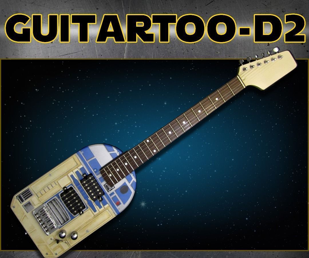 GuitarToo-D2 (R2-D2 Themed Electric Guitar)