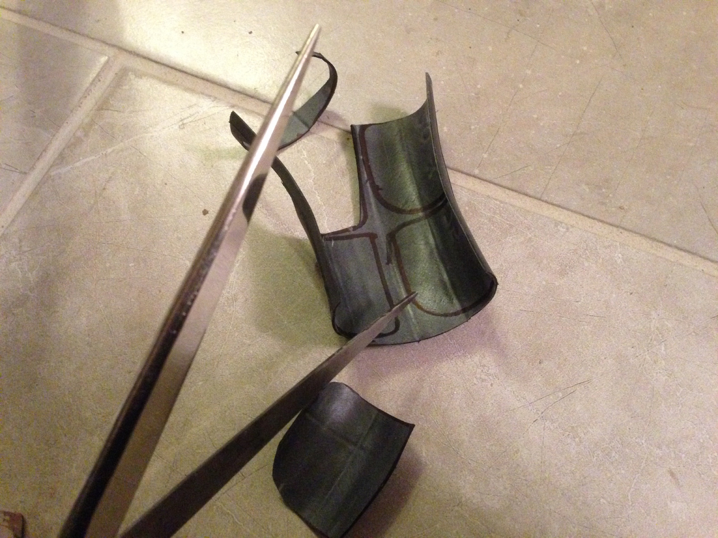 AntiSkid Chair Feet From Recycled Inner Tube (with Pictures