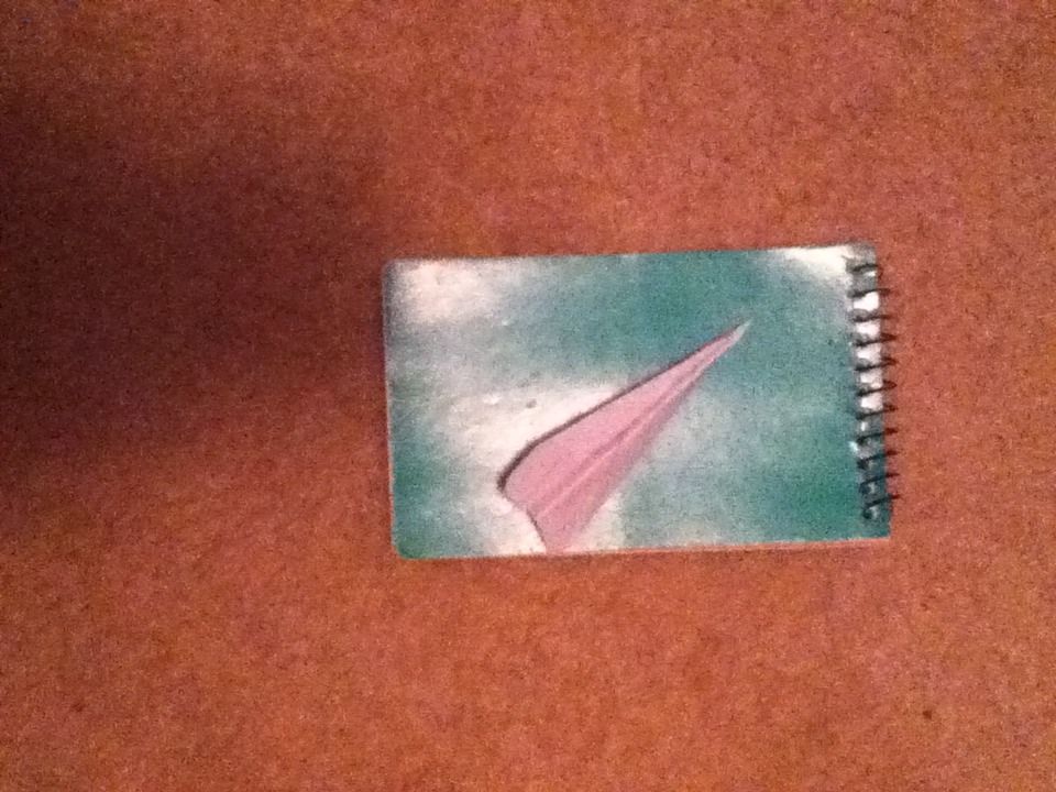 The Paper Notepad Plane