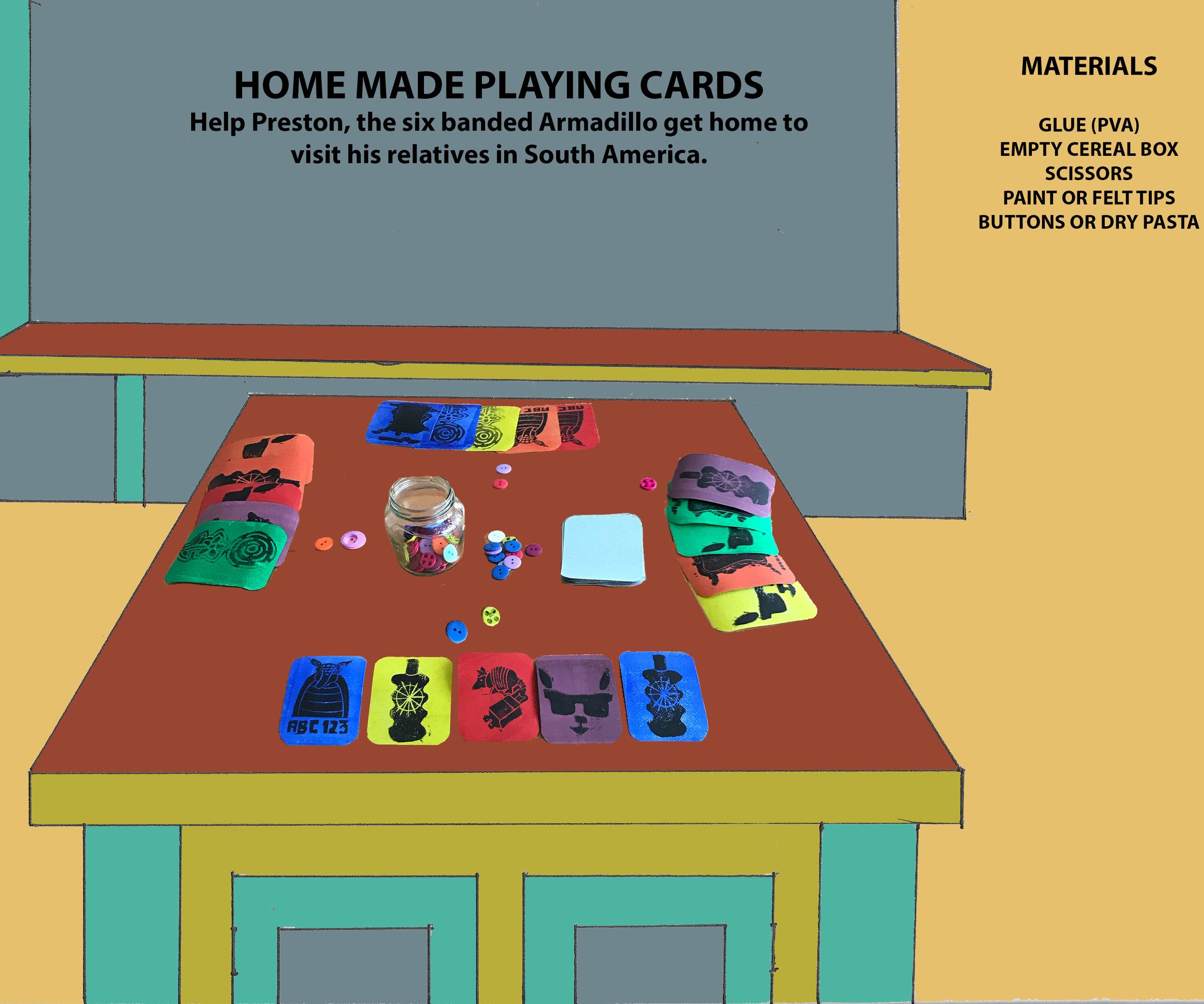 Preston Home Made Card Game