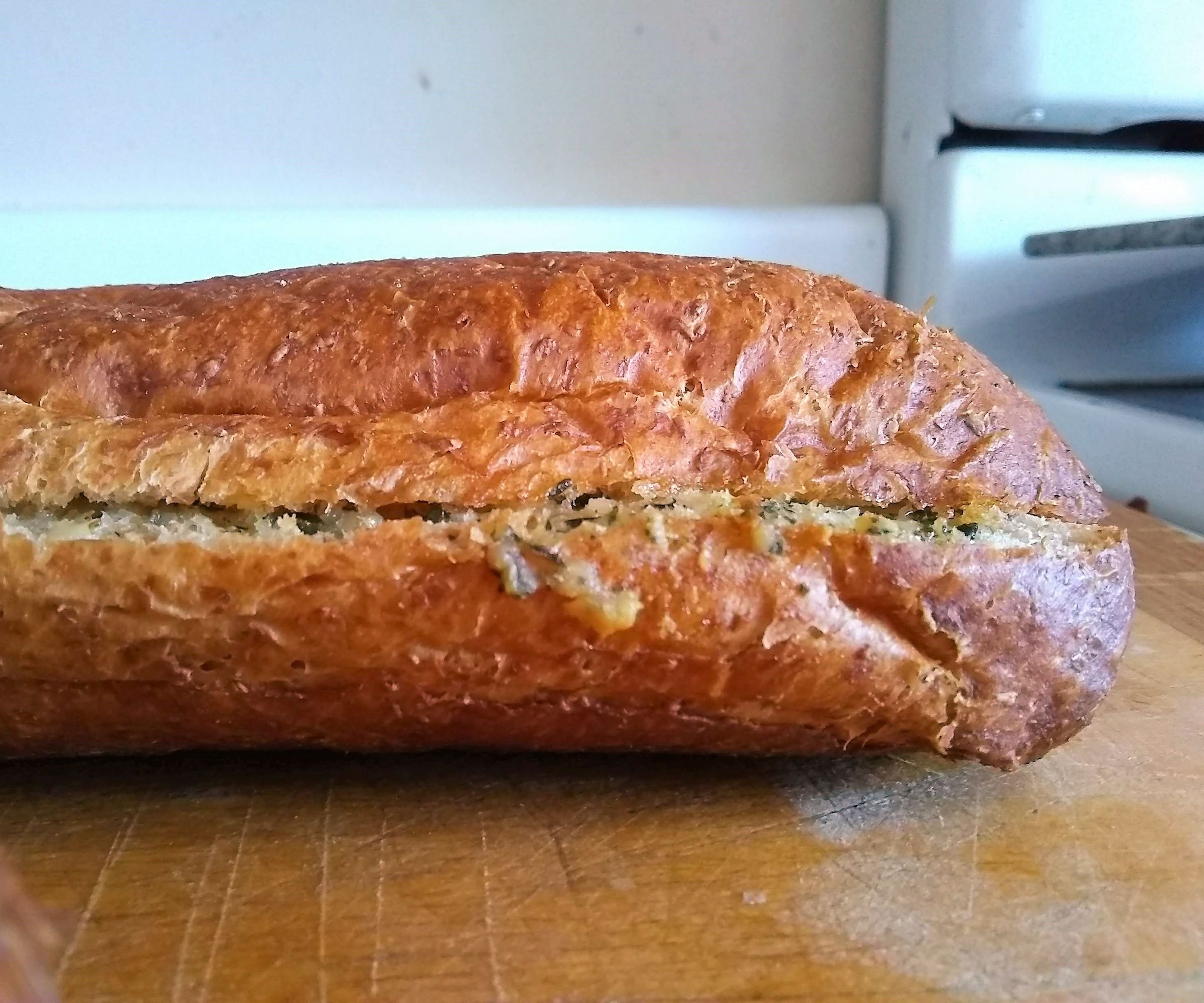 Fire-Toasted Parmesan Basil Bread