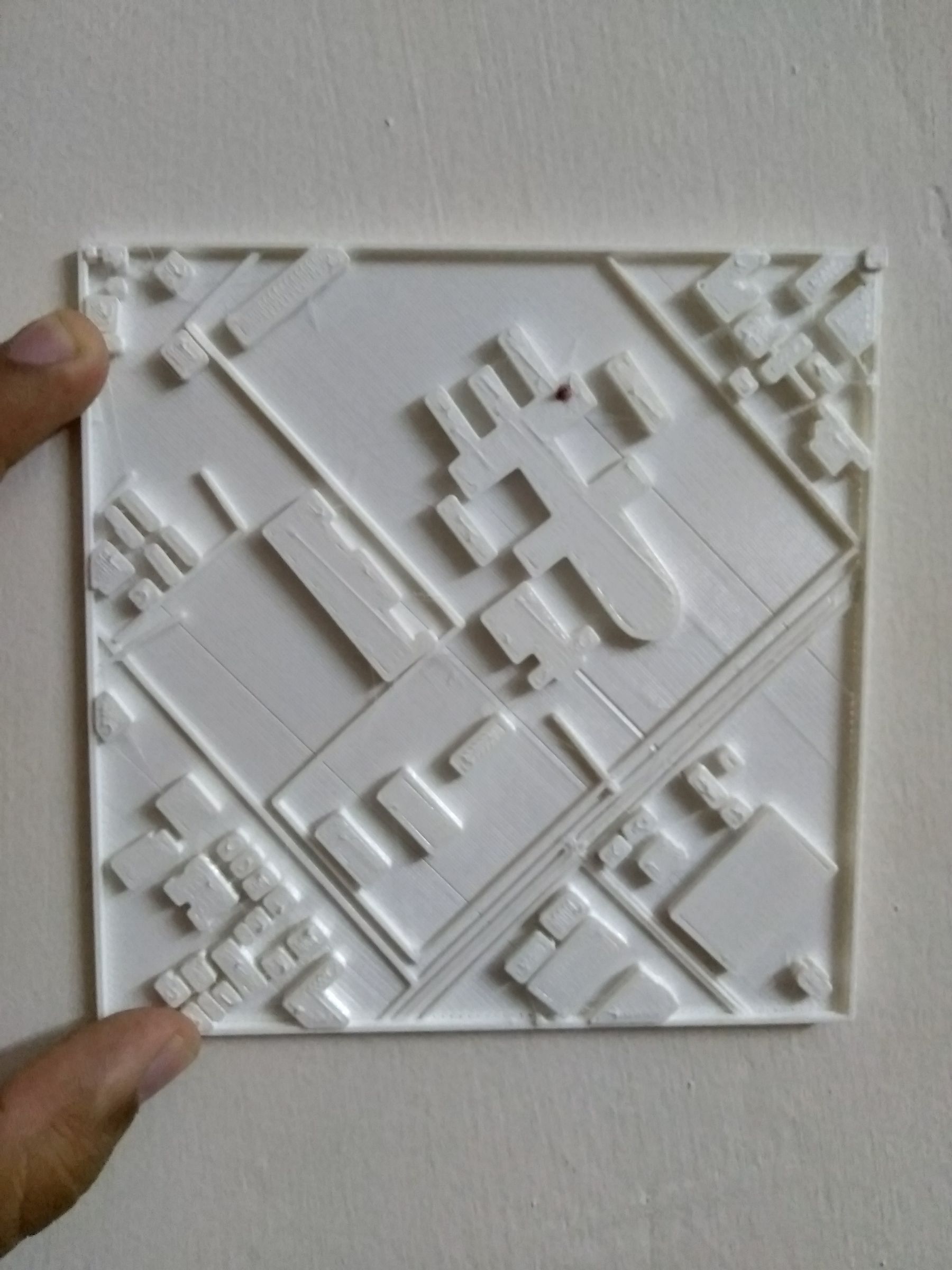 Tactile Map for People With Blindness or Partial Blindness Using Touch Mapper 3 Steps