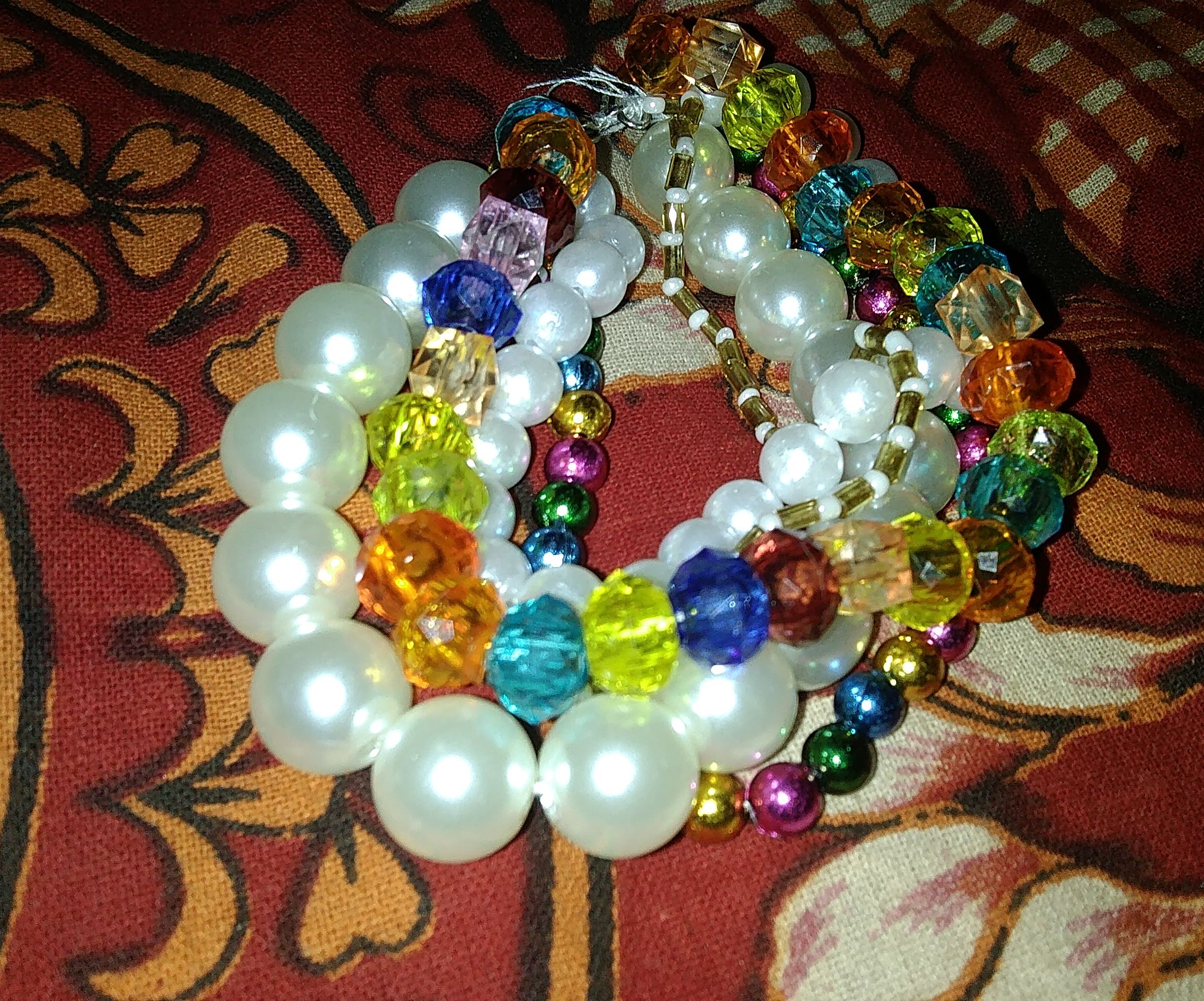 How to Make Multiple Ethnic Beaded Bracelet 