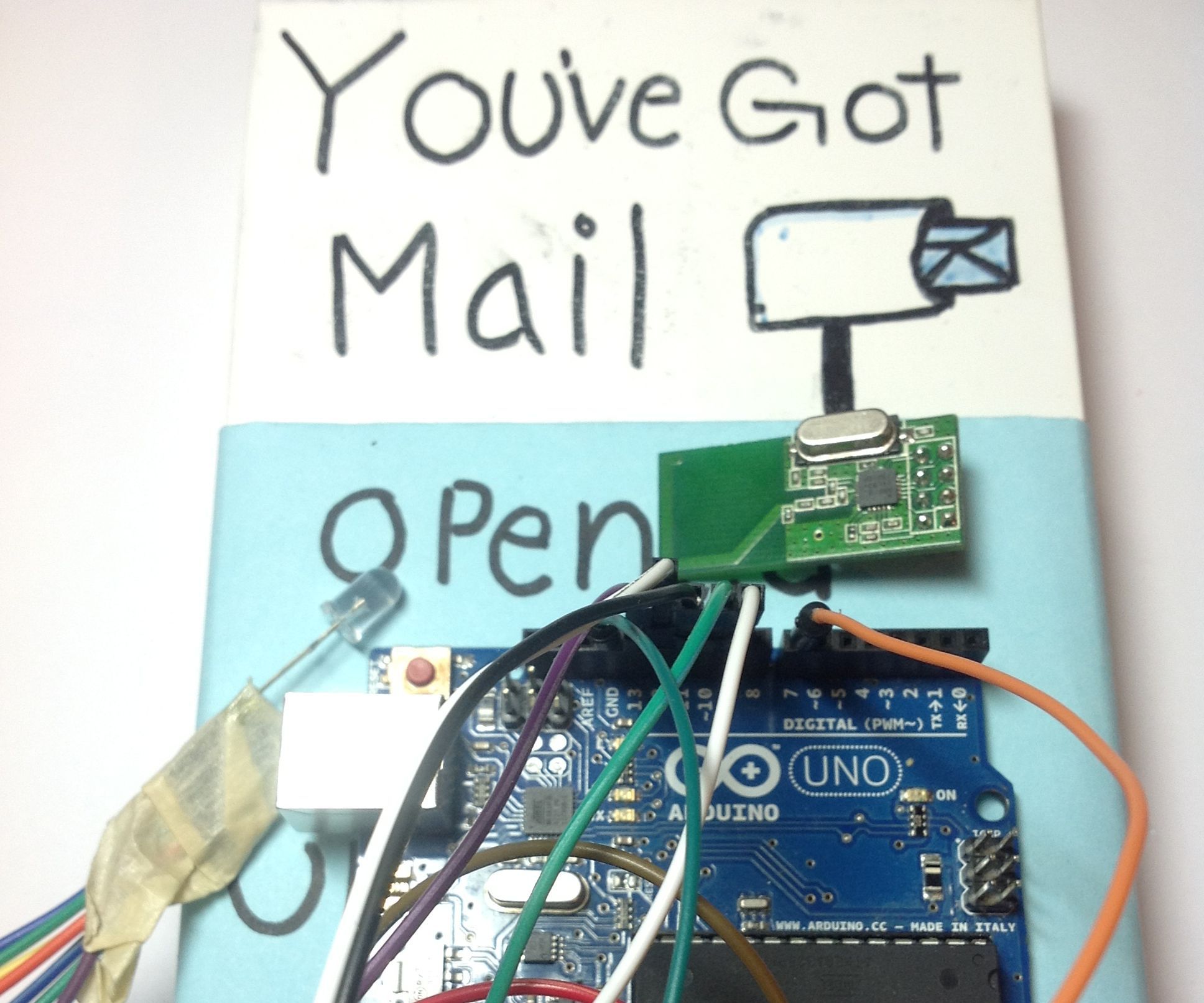 Arduino Wireless Mailbox Detector Device