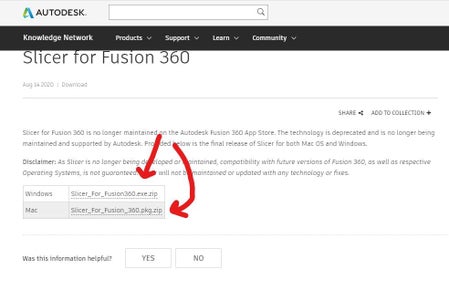 Slicer for Fusion 360