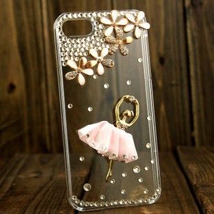 Elegant 3D Crystal Diamond Iphone 5 Case for Ladies