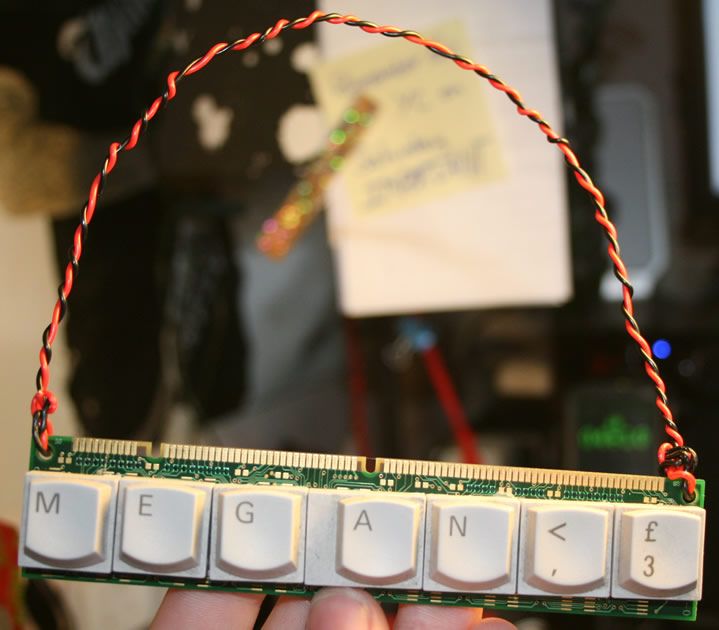 Geeky Valentine's Name Sign