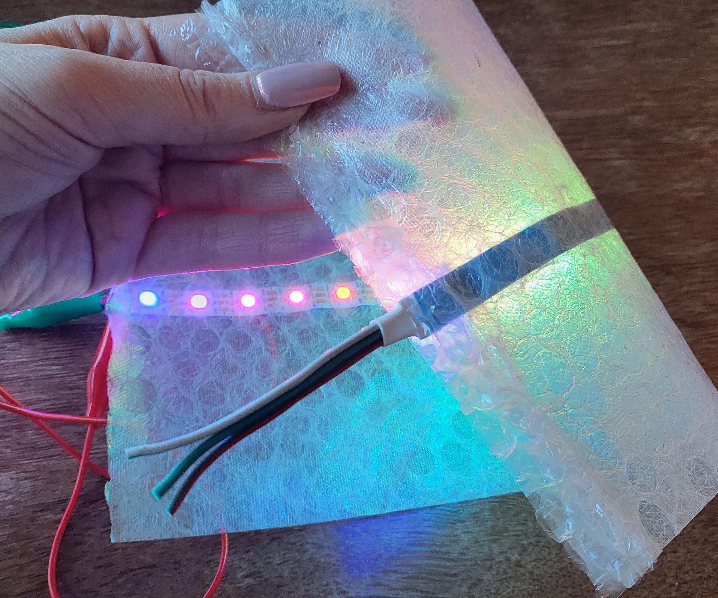 POP! Recycling Bubble Wrap to Fabulous Fabric!