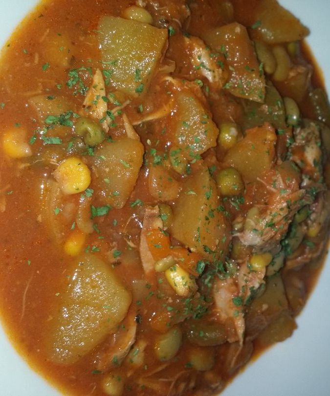 Easy Crock Pot Brunswick Stew