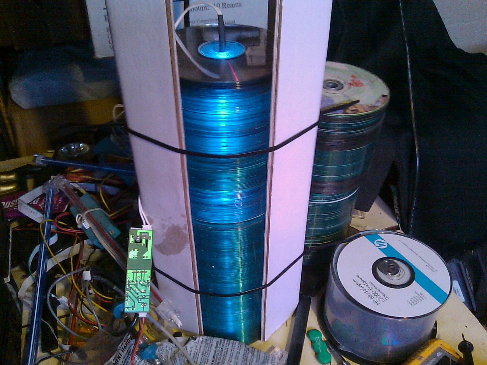 CD Tower Light 7 Steps Instructables