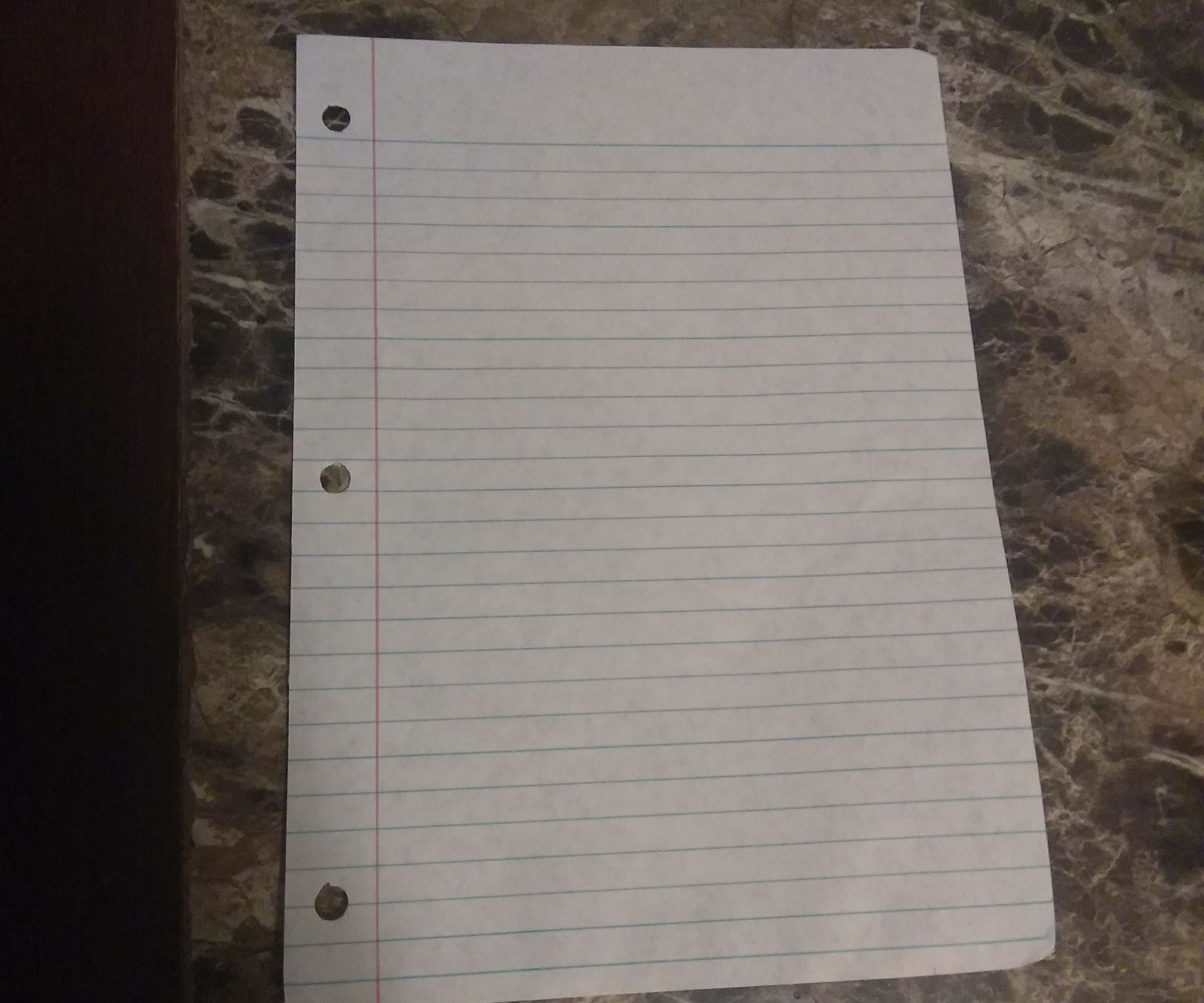 Separating the Good From the Bad,or Cutting the Hell Out of Paper