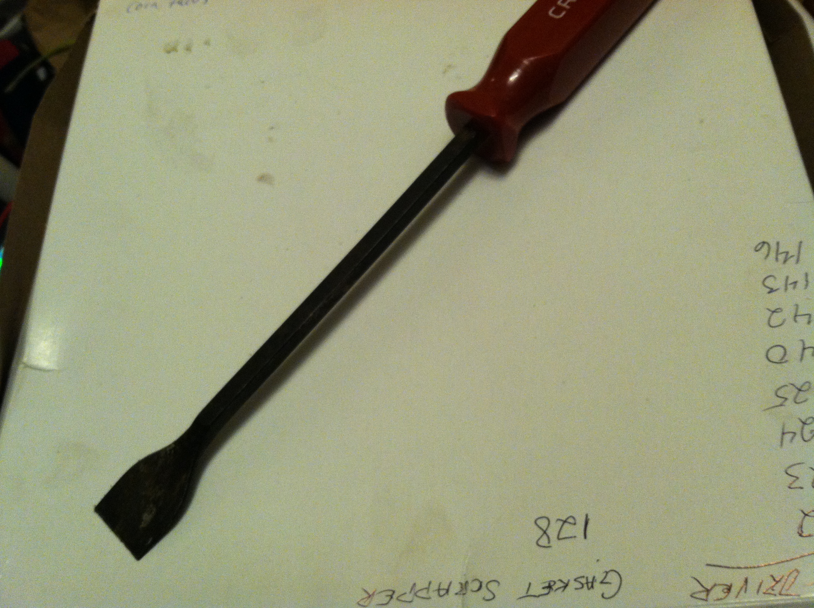 Making a Gasket Scraper at Tech Shop Detroit