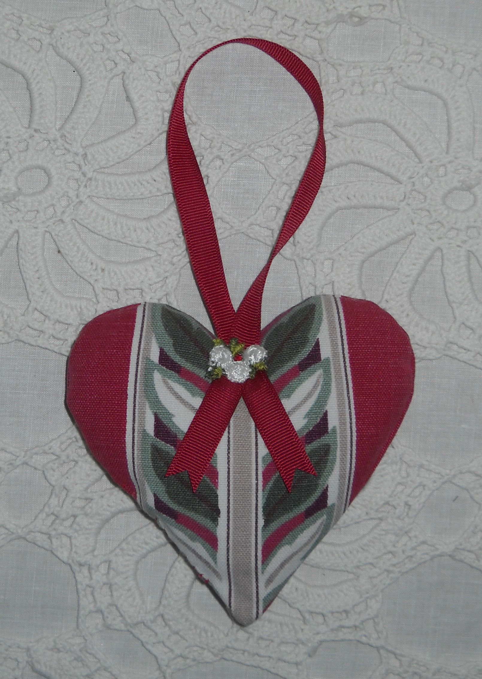 How to Make a Lavender Heart Sachet