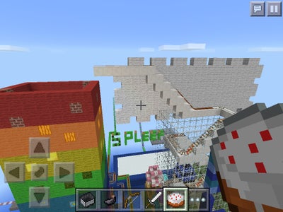 4. Add a Bridge From the Glass Tunnel to the Rainbow Tunnel