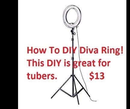 How to DIY Diva Light Ring Cheap $13 