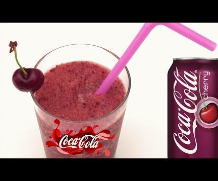 CHERRY COCA COLA Smoothie & CHERRY COKE