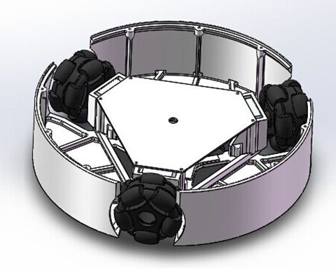 DIY Omni Wheels Robot