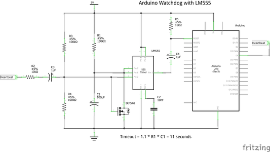 LM555 Watchdog for Arduino! : 4 Steps - Instructables