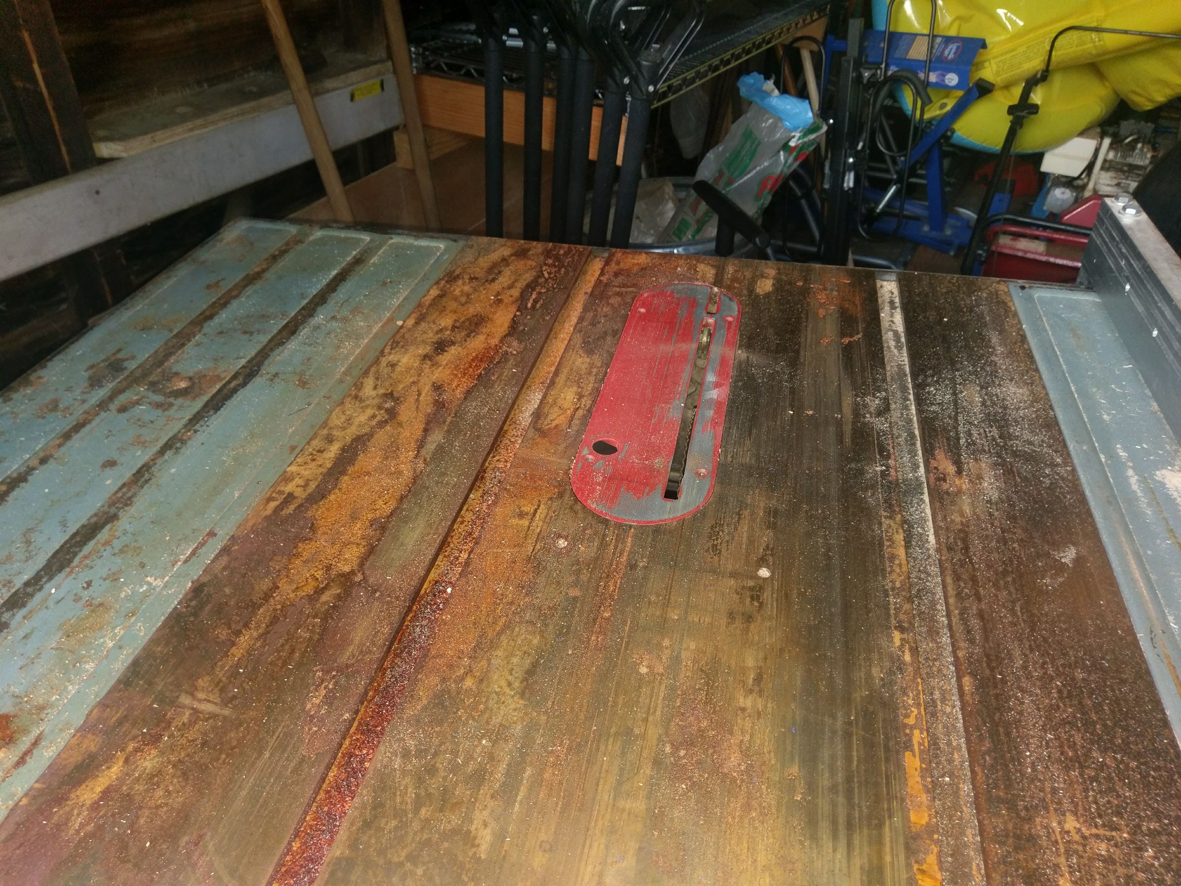 Table Saw Rust Removal 4 Steps (with Pictures) Instructables
