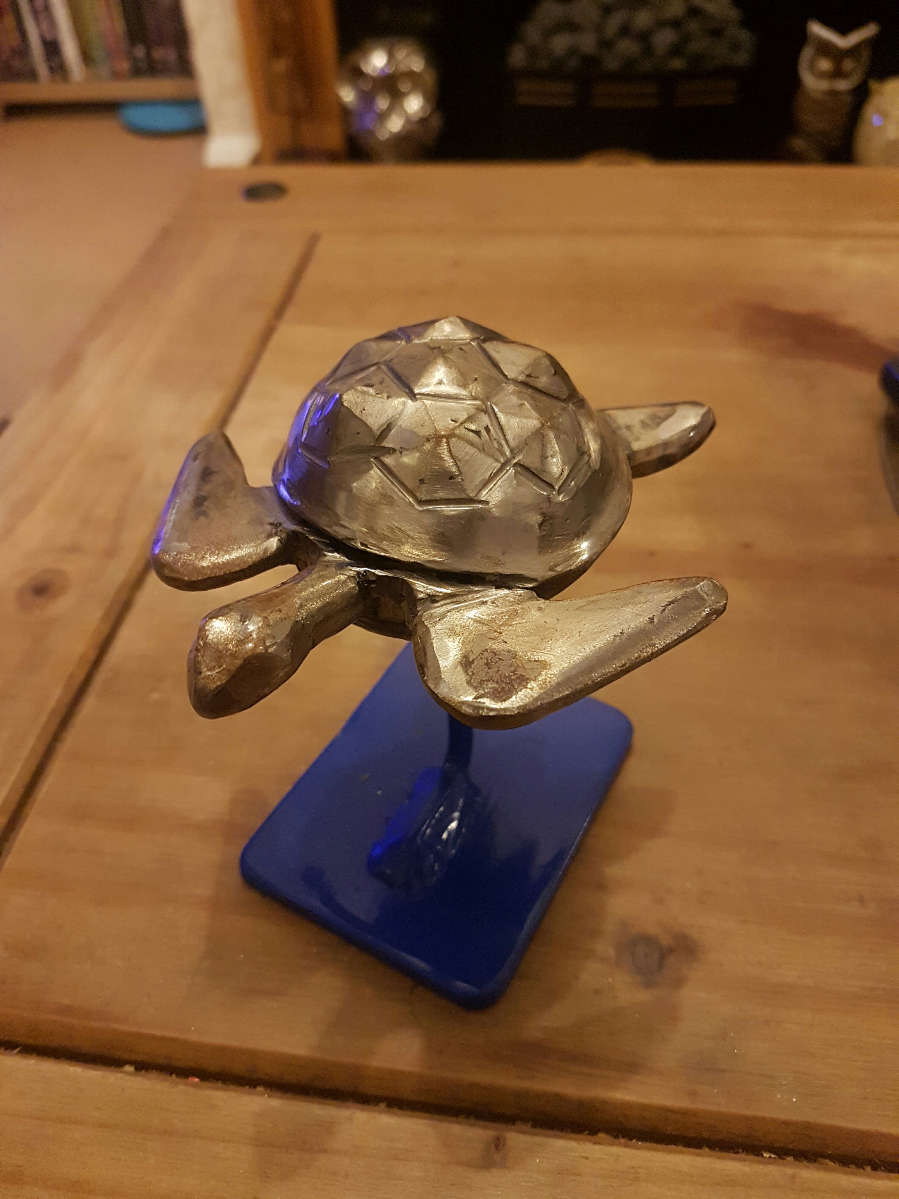 Turtle Made Out of Mild Steel