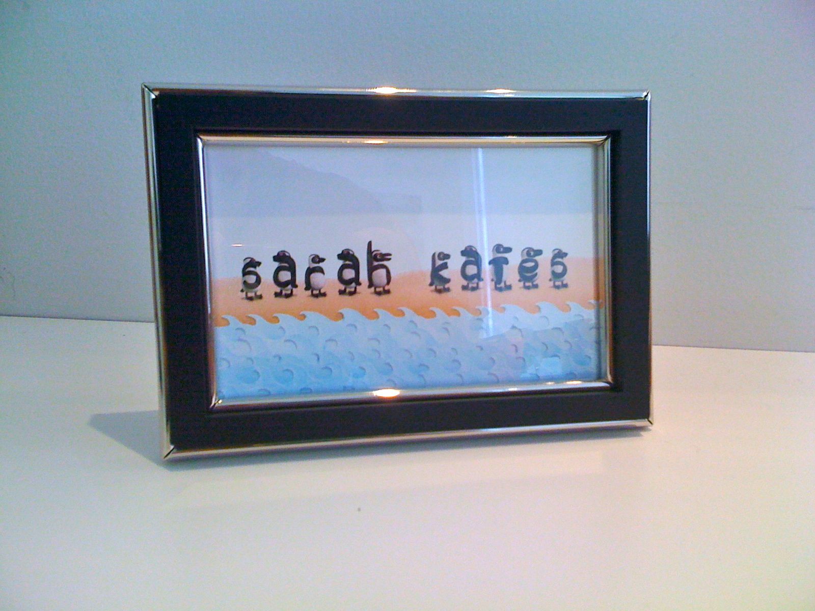 Custom Photo of Penguins Spelling Your Name