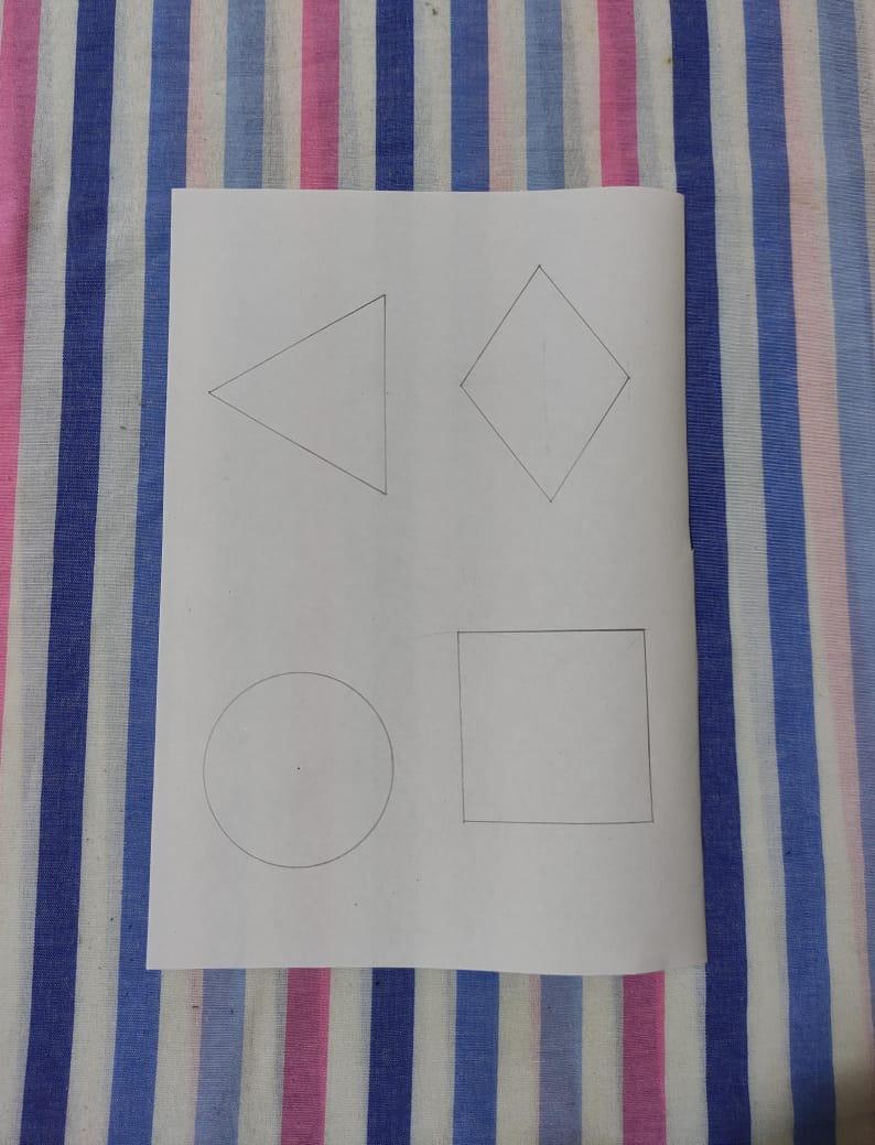 Dibujo De Figuras Geométricas Como Plantilla