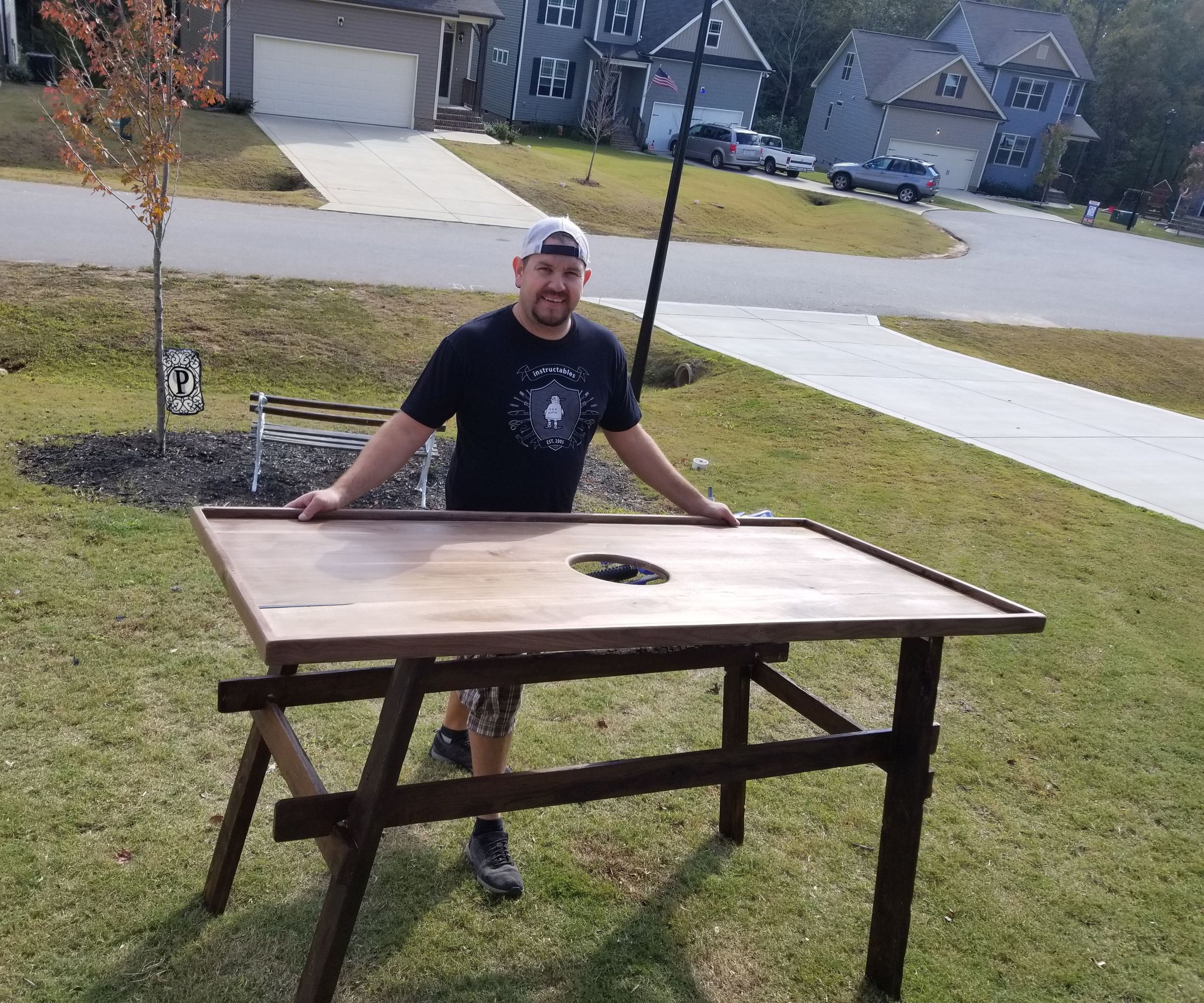 Oyster Shucking Table