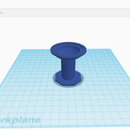 Scale Model Simple Bird Bath