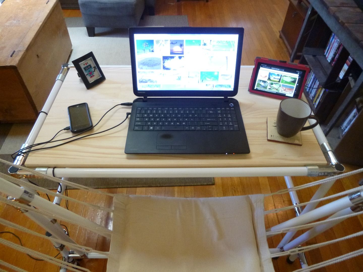 The Hammock Desk 5 Steps (with Pictures) Instructables