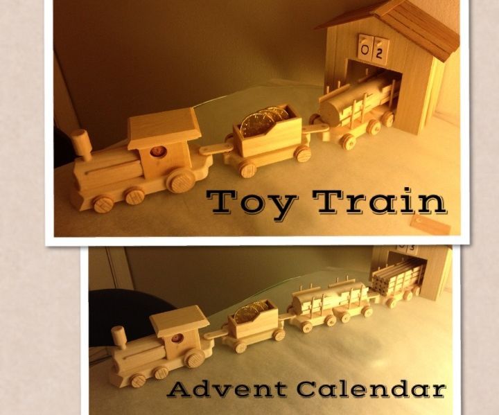 Toy Train Advent Calendar