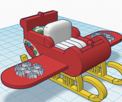 Santa's Jet-Powered Sleigh