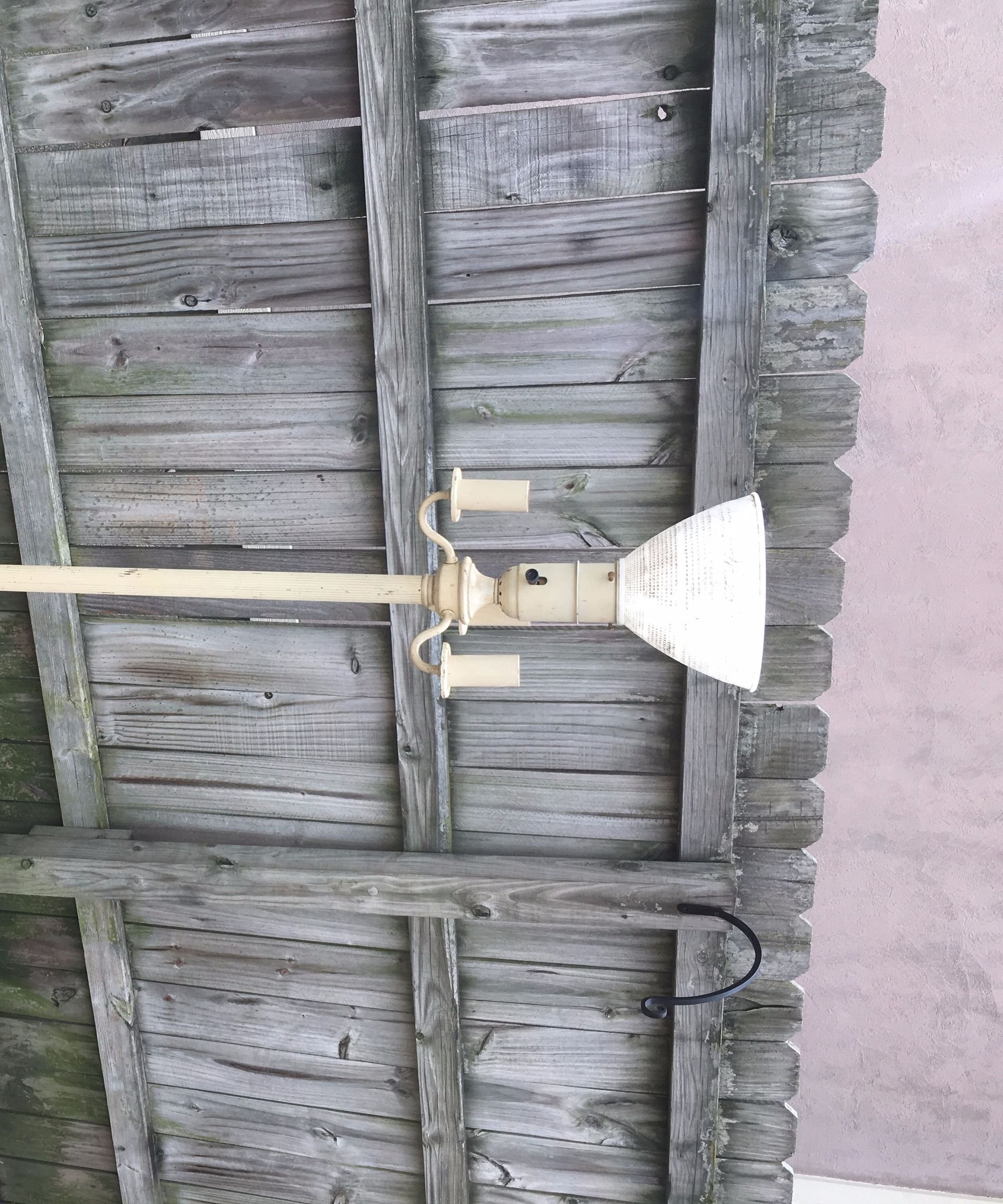 HOW TO MODERNIZE AN ANTIQUE FLOOR LAMP