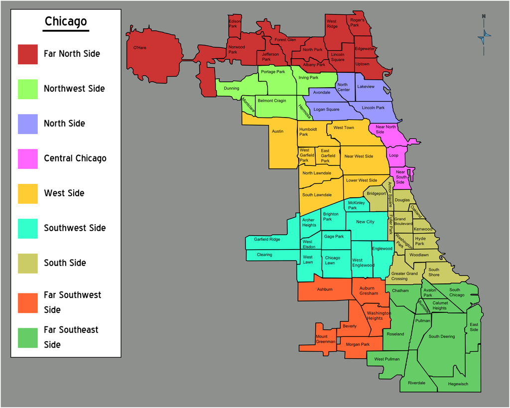Map Of Chicago Area Zip Codes Map Of Chicago Area Zip Codes