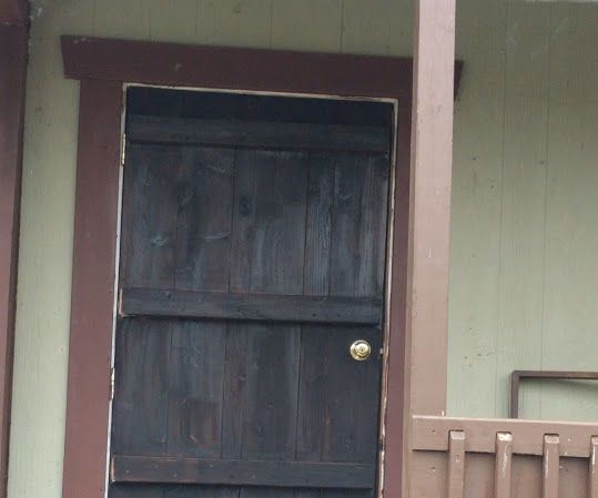 Board and Batten Shou Sugi Ban Door