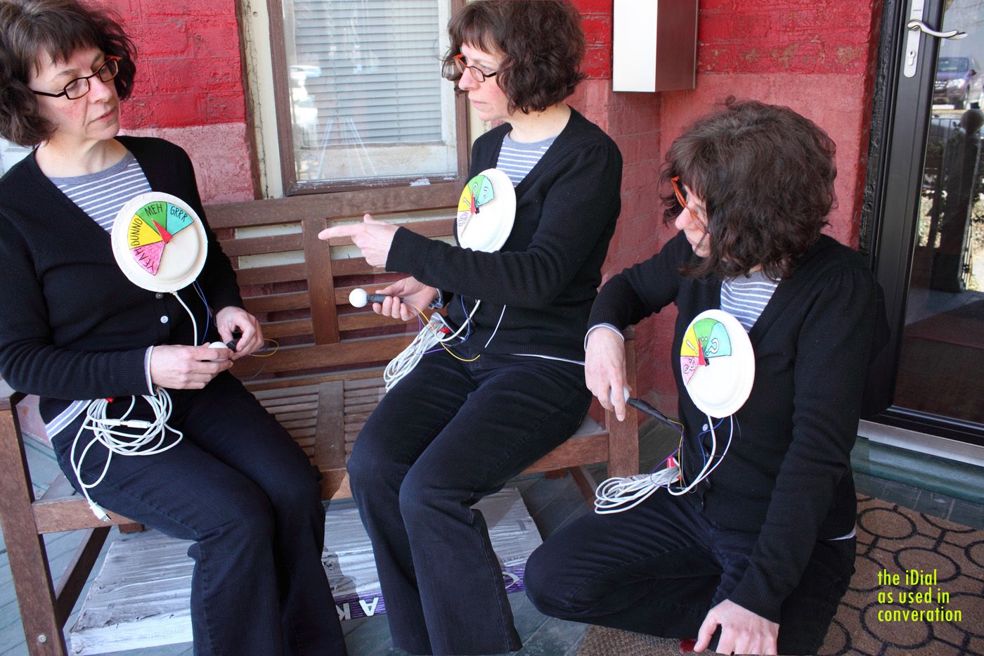The IDial - Critical Making Personal Identity Augmentation Device.