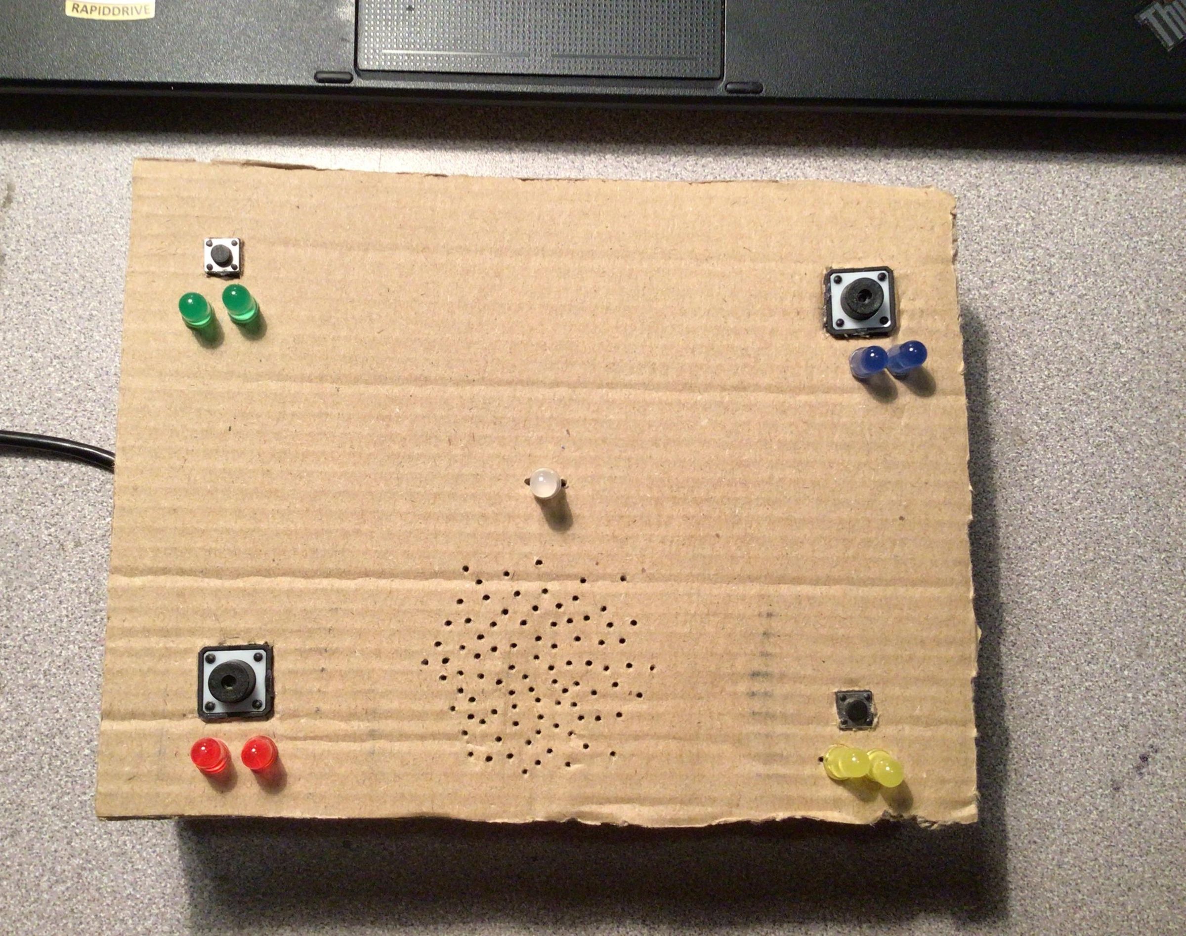 RGBY (Red, Green, Blue, Yellow) a Memory Game