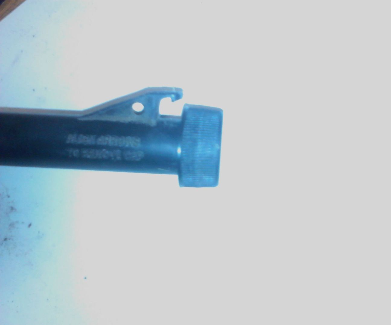 DIY Replacement Gas Can Yellow Cap