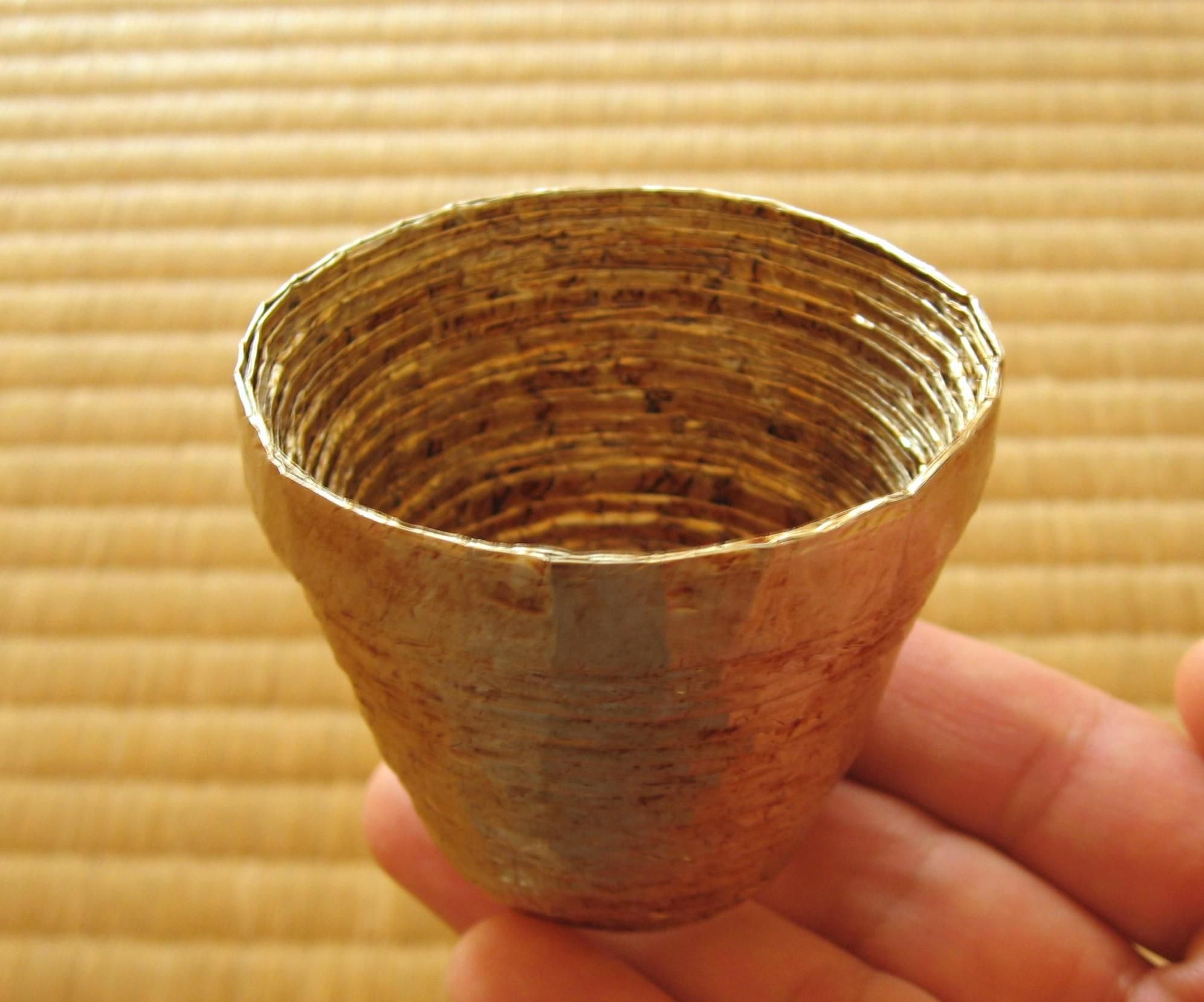 Tinfoil Sake Cup