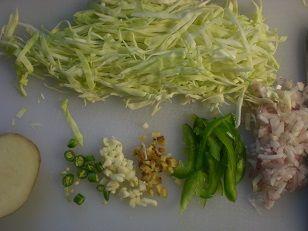 Indo-Schezwan Styled Pasta