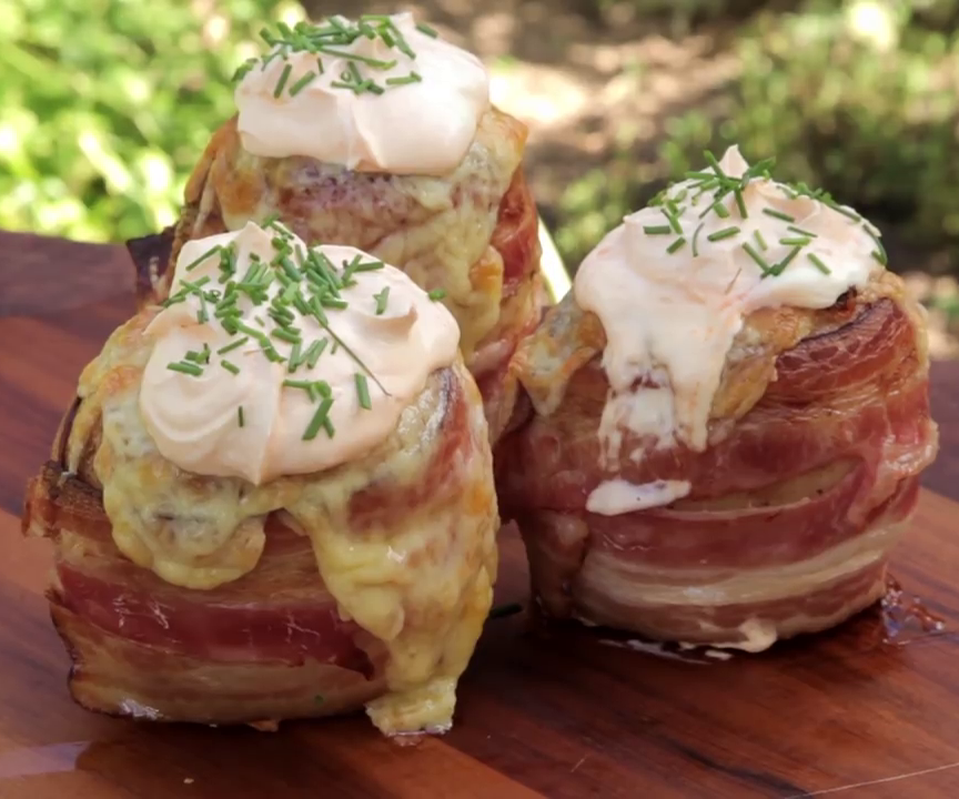 How to Cook Potato Volcanoes