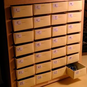 Small Parts Cabinet